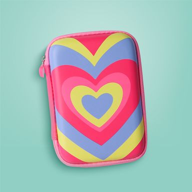 Organizador para viaje bolsa de almacenamiento electrónica cuadrada cherry valentine collection -  Miniso