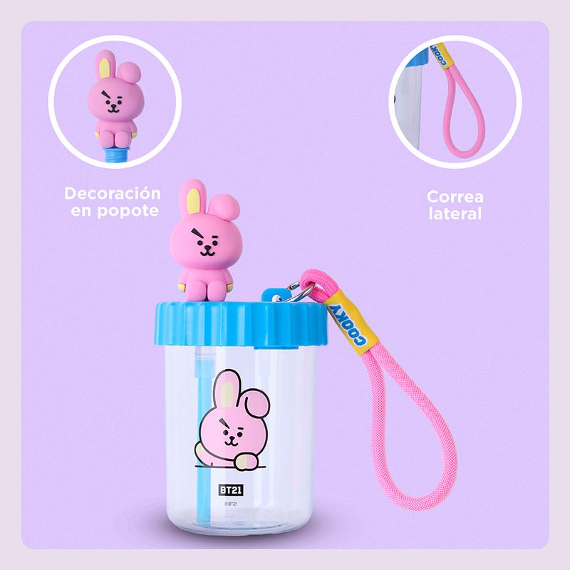 Tomatodo-de-pl-stico-con-decoraci-n-y-correa-bt21-collection-de-520-ml-cooky-BT21-5-27054