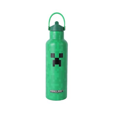 Tomatodo de acero con asa de minecraft 750 ml -  Minecraft