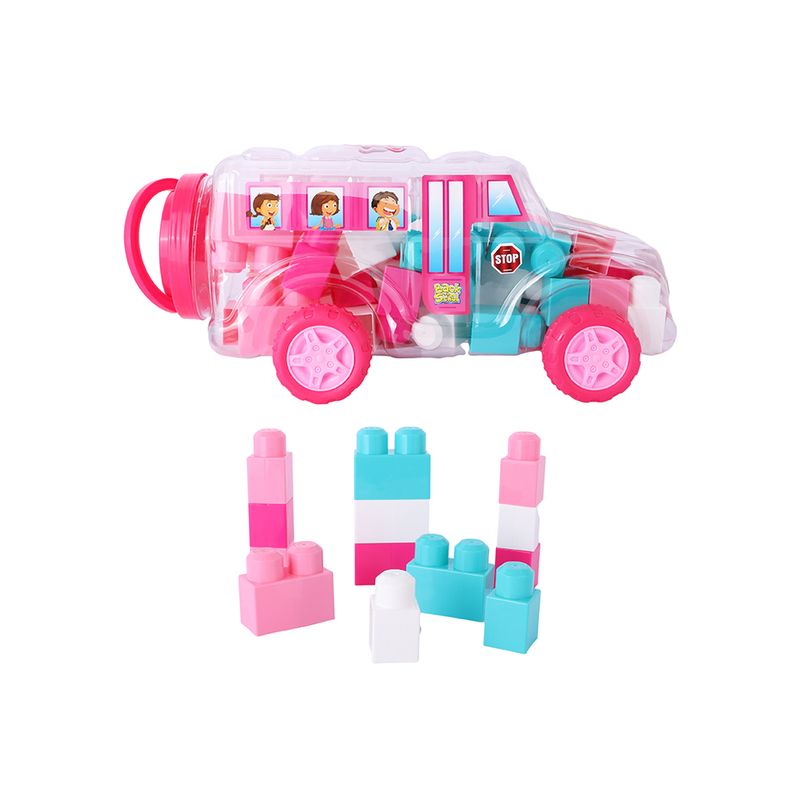 Bloques-autobus-escolar-rosa-serie-miniso-Miniso-1-26492