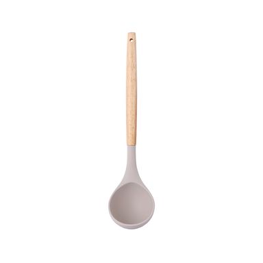 Utensilio de cocina cucharón de sopa serie silicona beige -  Miniso