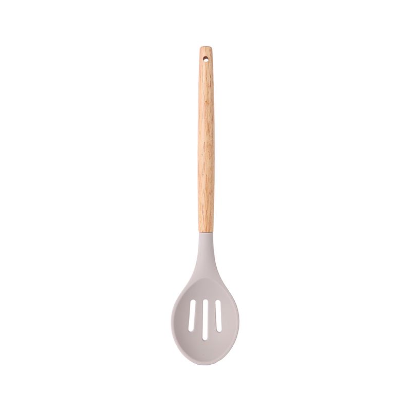 Utensilio-de-cocina-cuchara-ranurada-serie-silicona-beige-Miniso-1-27511