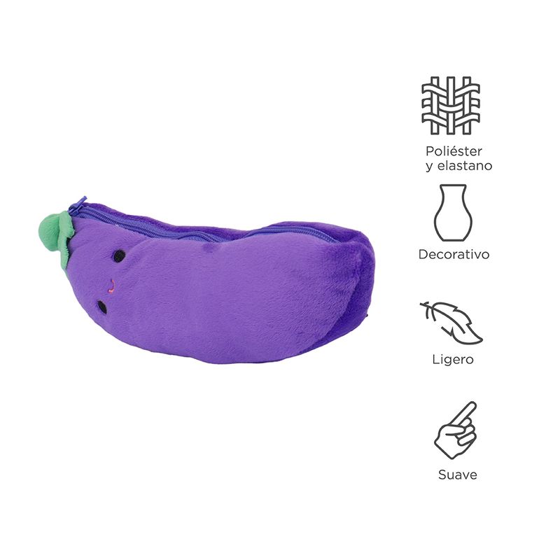 Peluche-de-berenjena-fruit-penguin-Miniso-4-7997