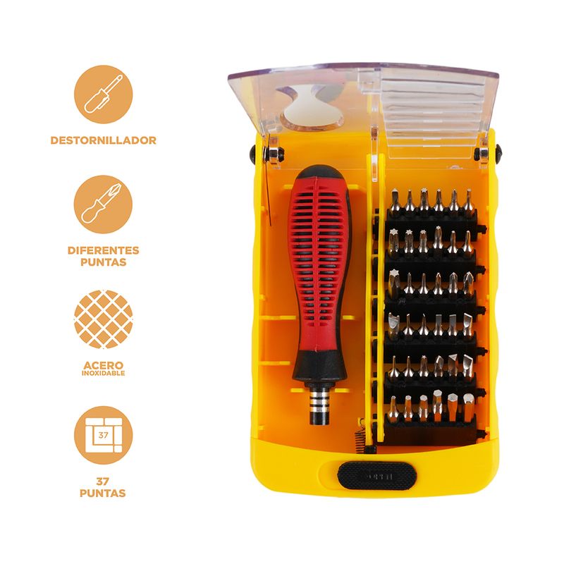 Set-de-desarmador-37-pzs-rojo-Miniso-4-4