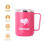 Vaso-de-acero-con-asa-colecci-n-snoopy-400ml-rosa-Snoopy-4-18842