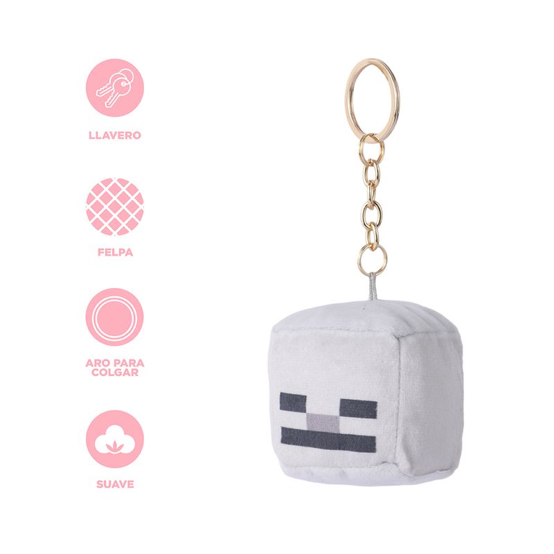 Llavero-de-peluche-esqueleto-serie-minecraft-Minecraft-3-27542