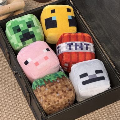 Llavero de peluche cerdo serie minecraft -  Minecraft
