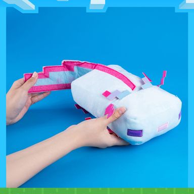 Peluche axolotl serie minecraft -  Minecraft