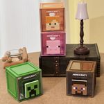 Organizador-de-pl-stico-peque-o-cuadrado-de-minecraft-marr-n-Minecraft-2-27602