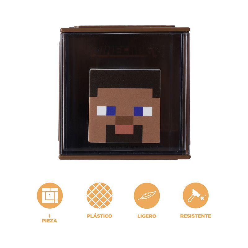 Organizador-de-pl-stico-peque-o-cuadrado-de-minecraft-marr-n-Minecraft-3-27602