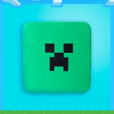 Cojín de asiento cuadrado grueso de minecraft de 5 cm verde -  Minecraft