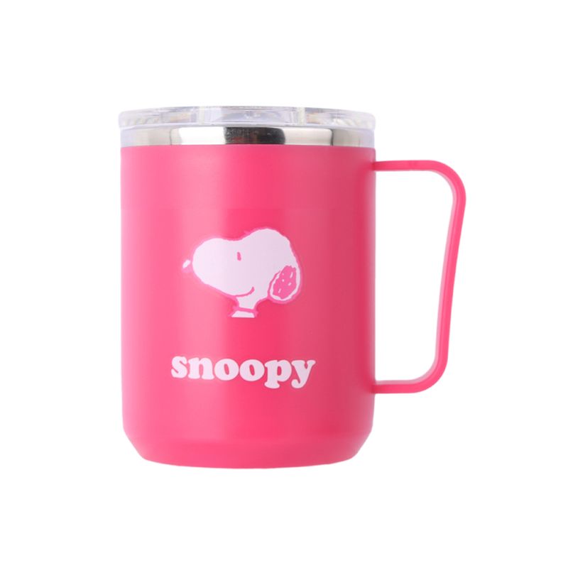 Vaso-de-acero-con-asa-colecci-n-snoopy-400ml-rosa-Snoopy-1-18842