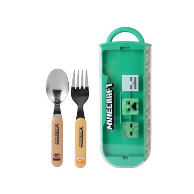 Cubiertos tenedor y cuchara de minecraft -  Minecraft