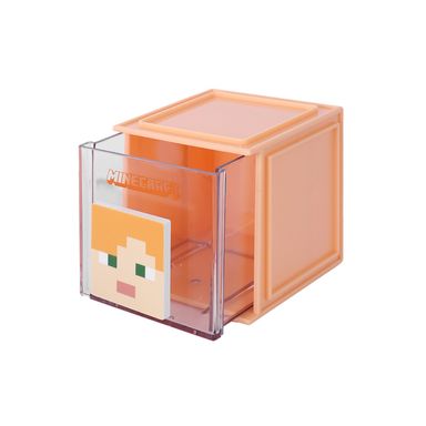 Organizador de plástico pequeño cuadrado de minecraft amarillo oscuro -  Minecraft