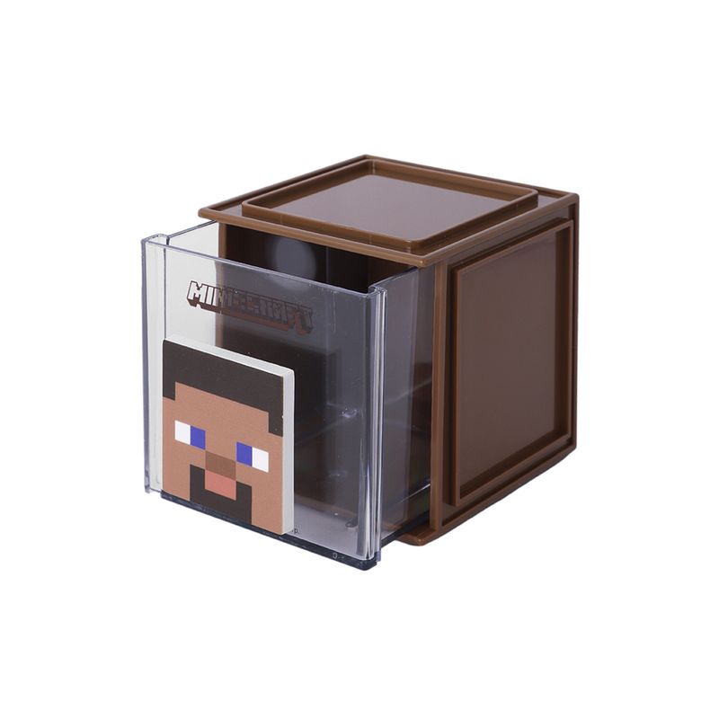 Organizador-de-pl-stico-peque-o-cuadrado-de-minecraft-marr-n-Minecraft-1-27602