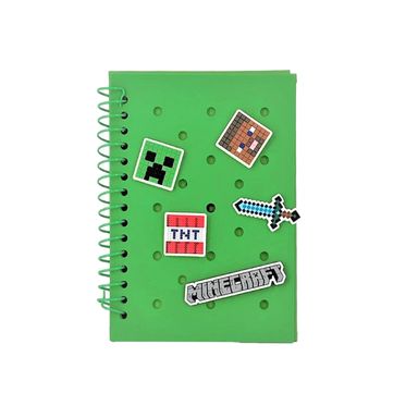 Cuaderno con 80 hojas serie minecraft -  Minecraft