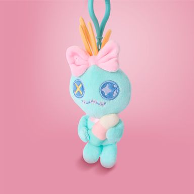 Llavero de peluche scrump serie lilo & stitch disney -  Stitch Dinner Party