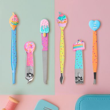 Kit de manicure my cupcakes series 3d mis pastelitos -  Mis Pastelitos