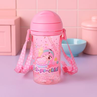 Tomatodo de plástico mis pastelitos con sorbete de 400 ml rosa -  Mis Pastelitos