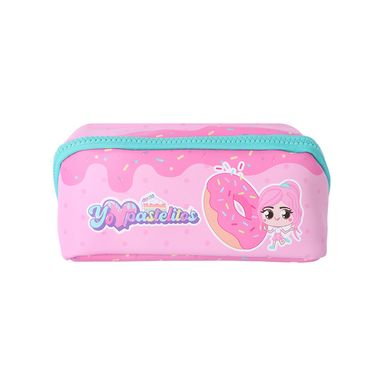 Cosmetiquera mis pastelitos dona color rosa -  Mis Pastelitos