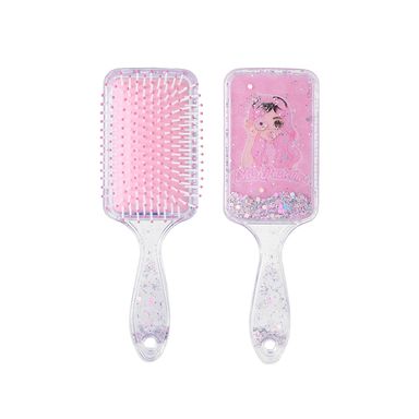 Peine de pelo con glitter serie mis pastelitos rosa -  Mis Pastelitos