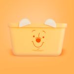 Organizador-de-pl-stico-tipo-cesta-de-la-colecci-n-disney-winnie-the-pooh-amarillo-Winnie-The-Pooh-2-27213