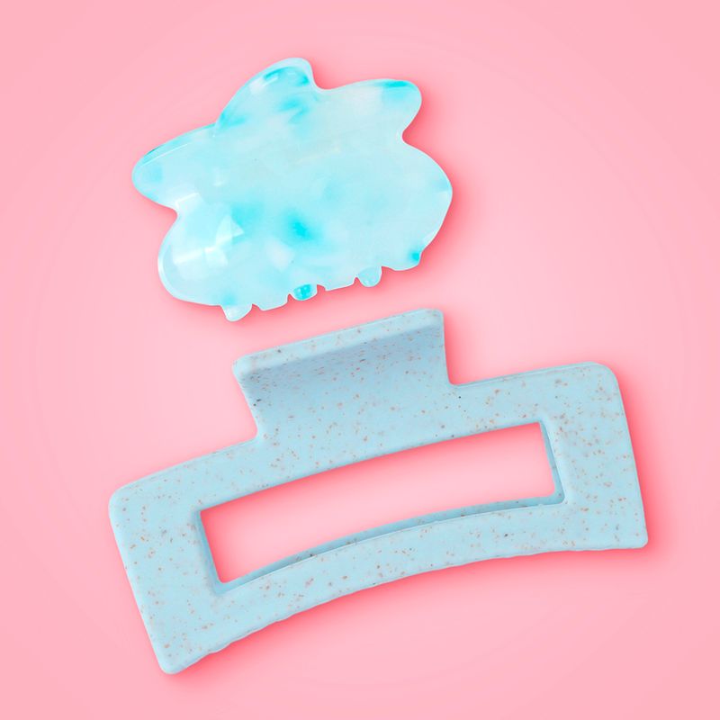 Set-de-pinzas-para-cabello-miniso-estrella-de-mar-y-rectangulo-azul-3-pzas-Miniso-2-27223