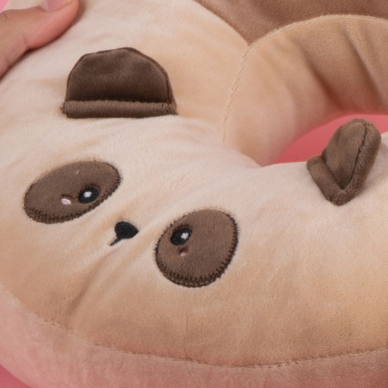 Peluche-panda-breakfast-dona-marr-n-serie-mini-family-Miniso-3-27254