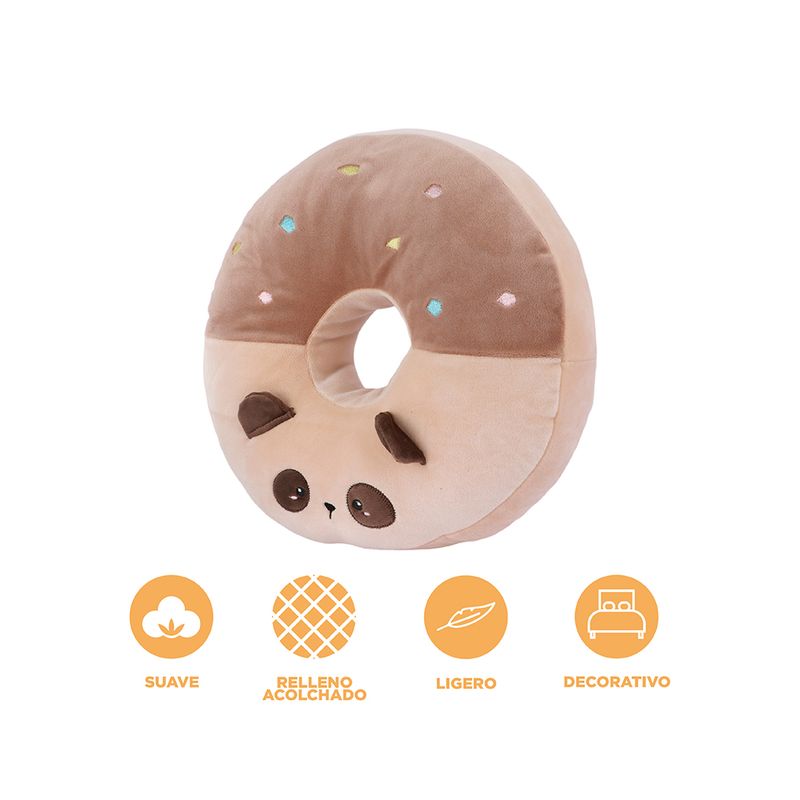 Peluche-panda-breakfast-dona-marr-n-serie-mini-family-Miniso-4-27254