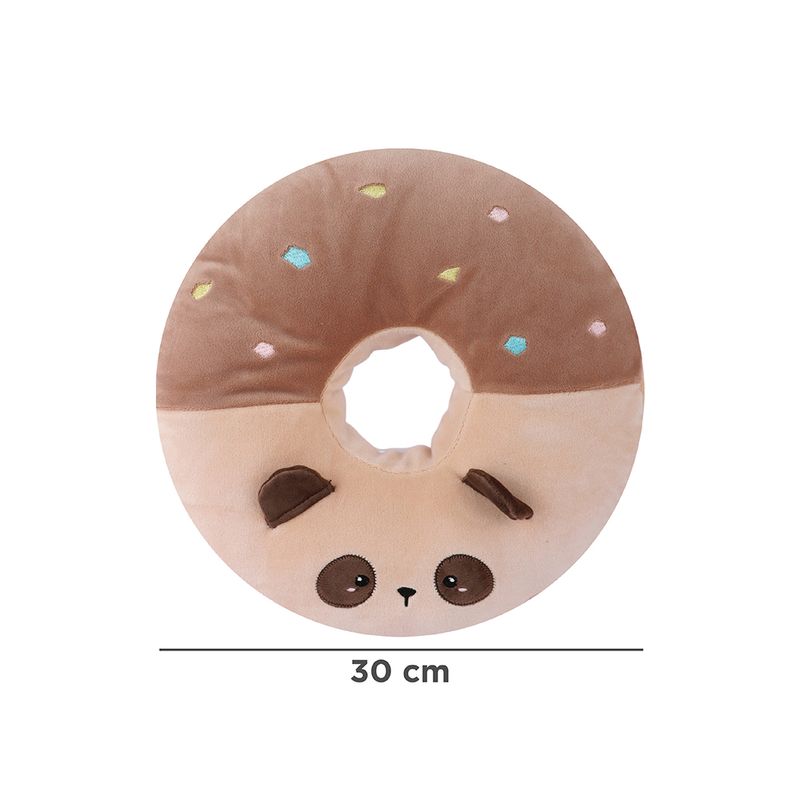 Peluche-panda-breakfast-dona-marr-n-serie-mini-family-Miniso-8-27254