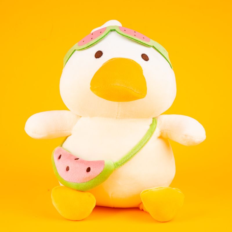Peluche-serie-playa-pato-buceador-sandia-serie-miniso-Miniso-8-27259