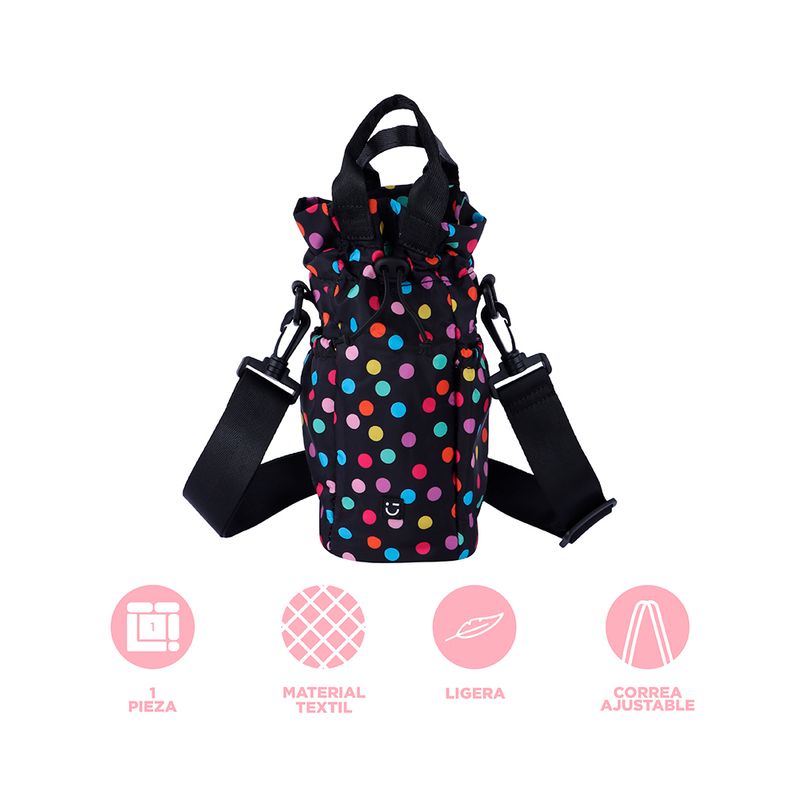 Bolso-porta-botella-miniso-serie-puntos-de-colores-negro-Miniso-4-27279