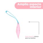 Tarjetero-miniso-serie-clear-plastic-rosa-Miniso-5-27289