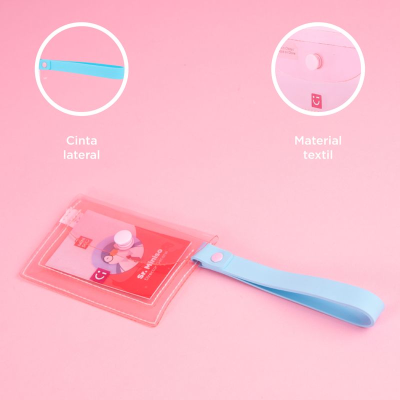 Tarjetero-miniso-serie-clear-plastic-rosa-Miniso-6-27289
