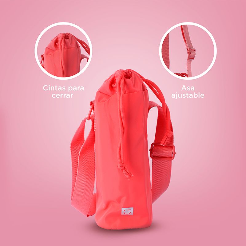Bolso-porta-botella-miniso-serie-basicos-de-nylon-rosa-Miniso-5-27293