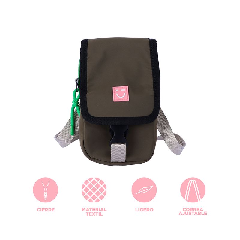 Bolso-porta-celular-miniso-serie-camping-verde-Miniso-3-27297