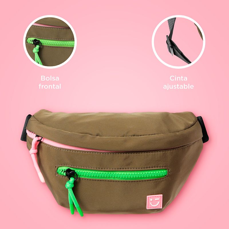 Bolso-estilo-cangurera-miniso-serie-camping-verde-Miniso-5-27300