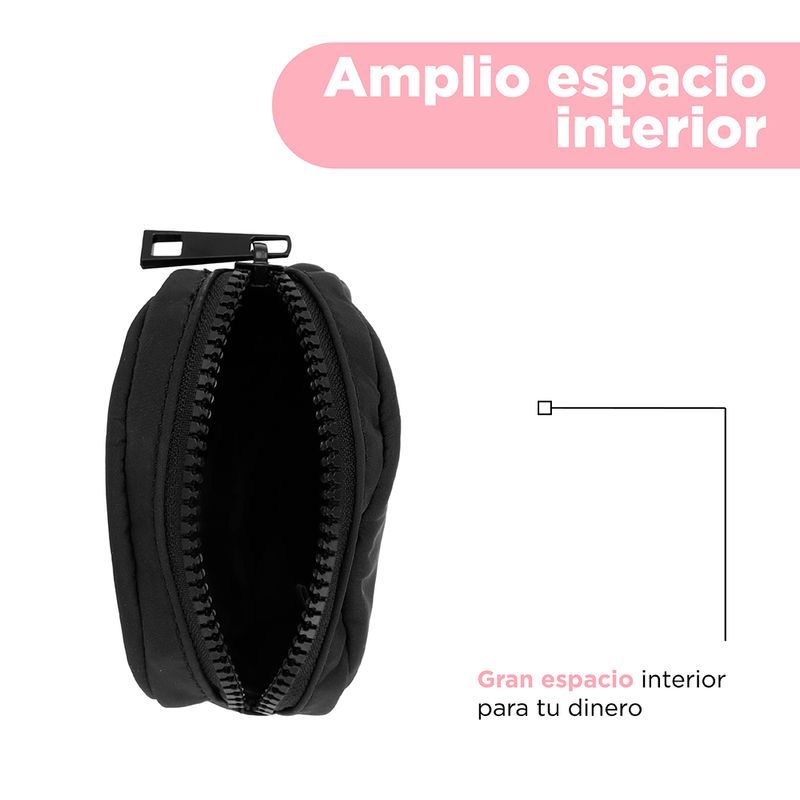 Monedero-miniso-serie-happy-life-semicircular-negro-Miniso-5-27357
