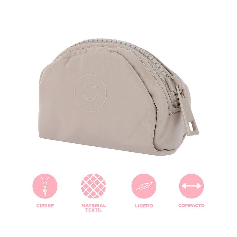 Monedero-miniso-serie-happy-life-semicircular-beige-Miniso-4-27358