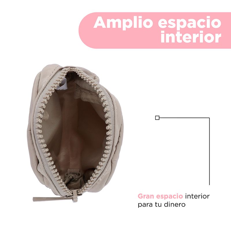 Monedero-miniso-serie-happy-life-semicircular-beige-Miniso-5-27358