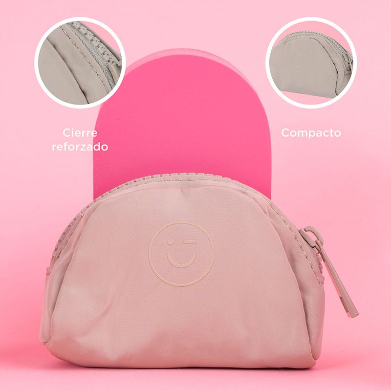 Monedero-miniso-serie-happy-life-semicircular-beige-Miniso-6-27358