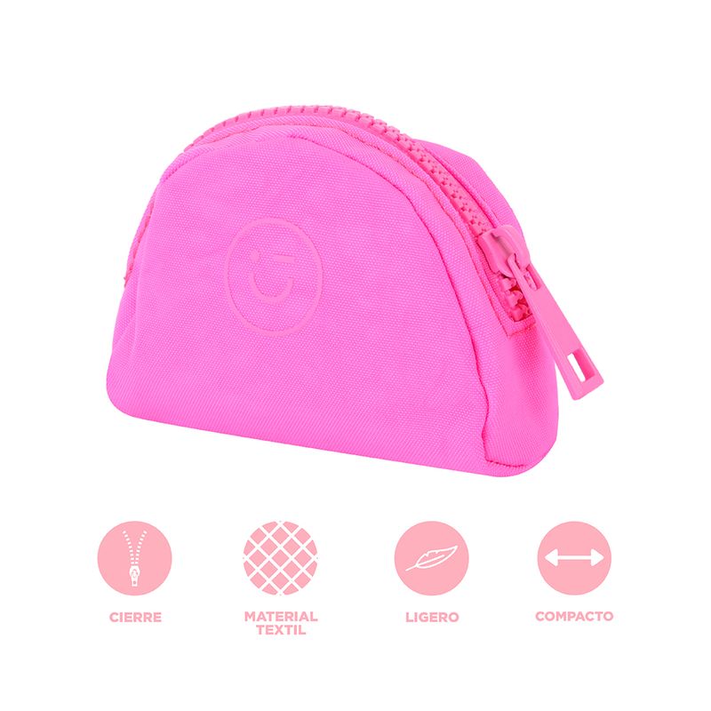 Monedero-miniso-serie-happy-life-semicircular-rosa-Miniso-4-27359