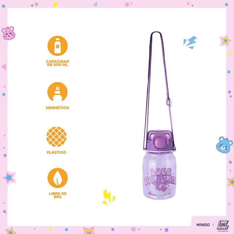 Tomatodo-de-pl-stico-care-bears-tritan-para-ninos-con-correa-600-ml-purpura-Care-Bears-4-27363