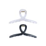 Set-de-pinzas-para-cabello-miniso-ola-transparente-blanco-y-negro-2-pzas-Miniso-1-27221