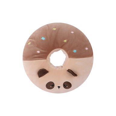 Peluche panda breakfast dona marrón serie mini family -  Miniso