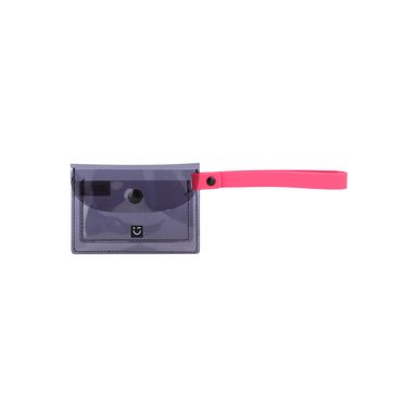 Tarjetero miniso serie clear plastic negro -  Miniso