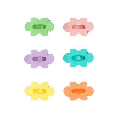 Set de broches para cabello miniso serie flower mate 6 pzas. -  Miniso