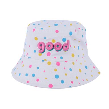 Sombrero infantil bucket puntos de colores blanco -  Miniso