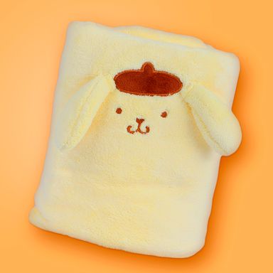 Toalla de baño de microfibra sanrio pompompurin amarillo 140cm x 70cm -  Sanrio