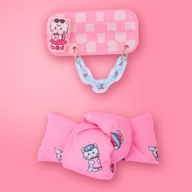 Set de accesorios para cabello serie mikko moño acolchado 2pzas -  Mikko